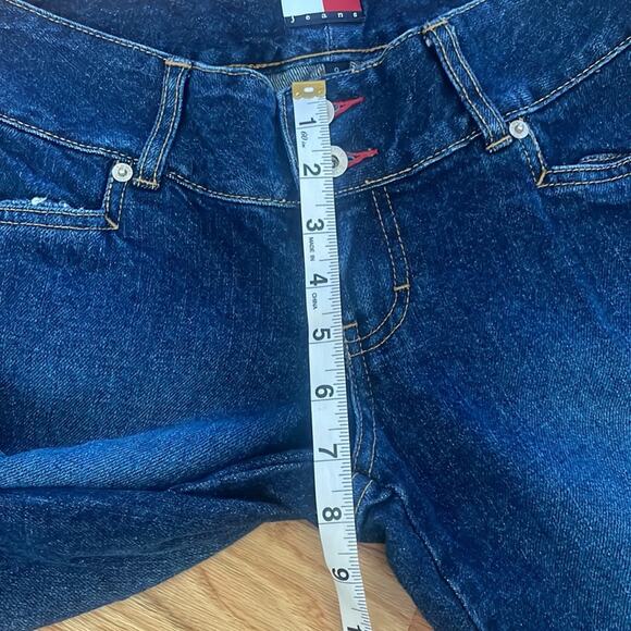 Tommy Hilfiger  Jeans Medium dark Wash No Back Pockets Size 9 - Picture 7 of 9
